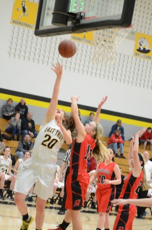 Girls fall to Westosha, 58-41