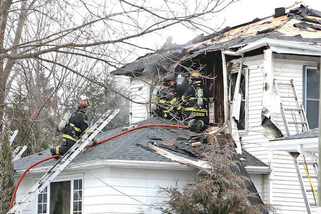 Home destroyed by fire
