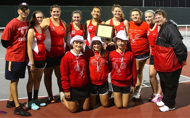Lady Whippets make history on tennis courts