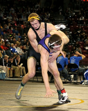 Dedick takes fourth at state wrestling tournament