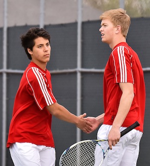 Tennis duo bound for state