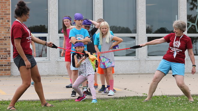 Kids launch into learning at Camp Invention