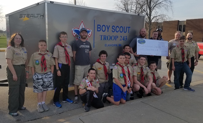 Elkhorn scouts attend Lincoln Pilgrimage