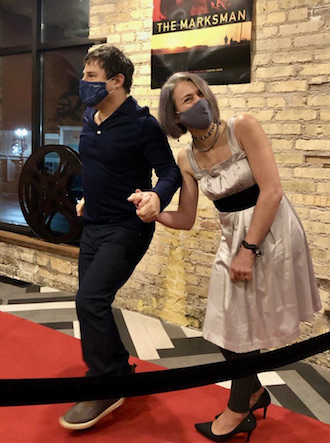 Writer gets ‘red carpet’ treatment at area theater