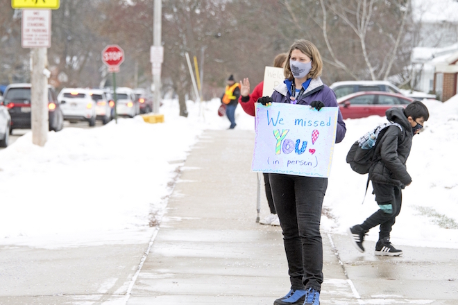 Whitewater district returns to in-person learning